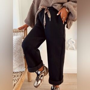 Black Women's Jogger Pants